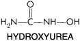 Gambar struktur hydroxyurea
