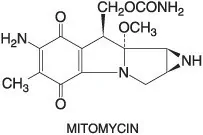 Gambaran molekul mitomycin