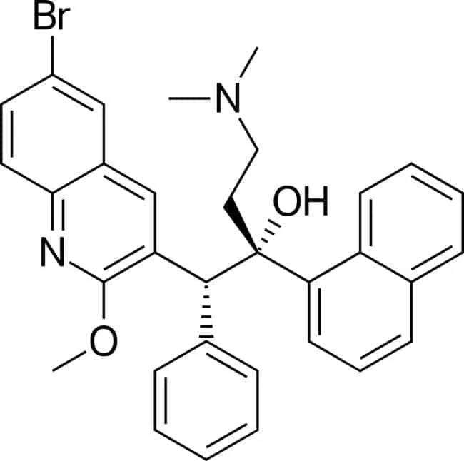 Struktur bedaquiline