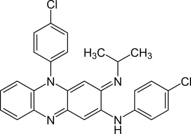 Struktur clofazimine